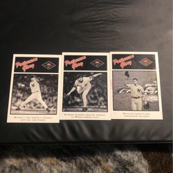 2001 Fleer Postseason Glory New York Yankees Baseball Cards In Mint Condition! 