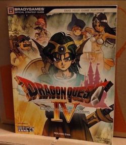 dragon quest 4 chapters chosen guide nintendo ds brand new