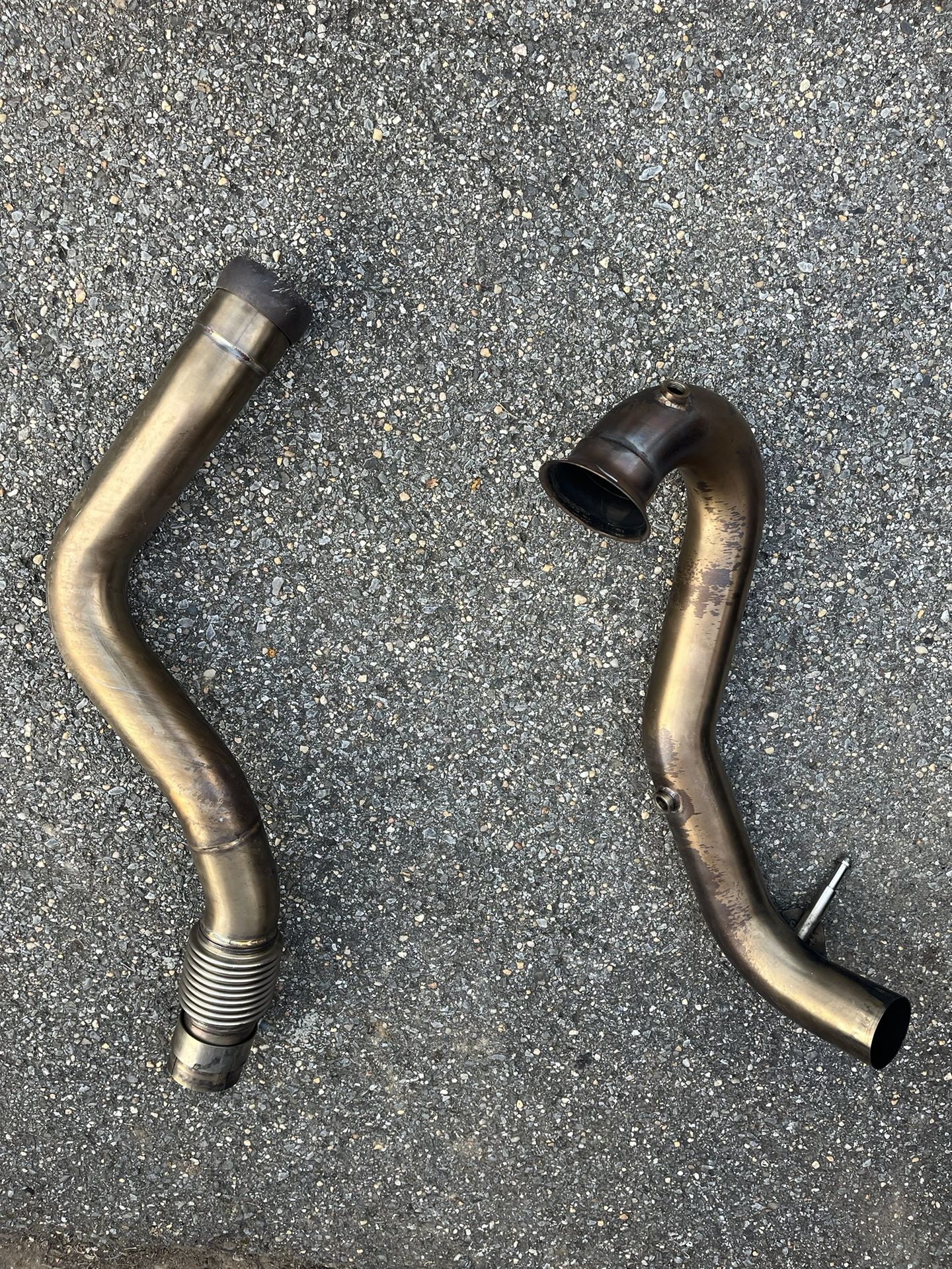 Down pipes for Mercedes CLA 45 AMG