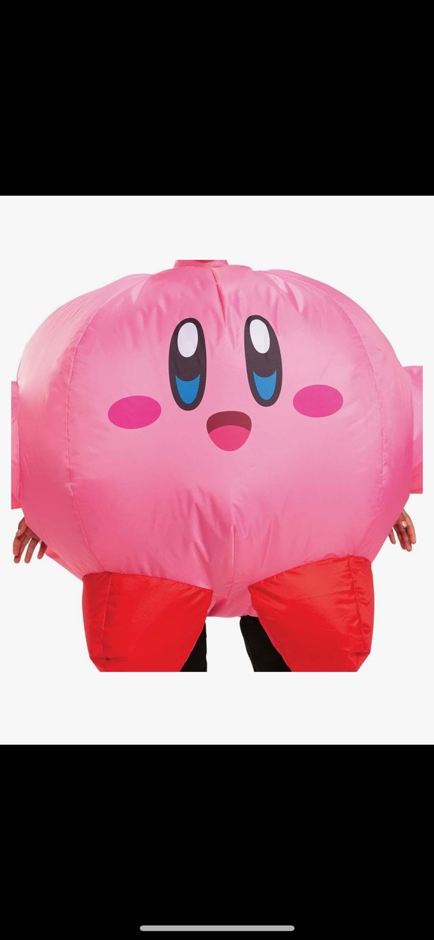 Kids Inflatable Kirby Costume