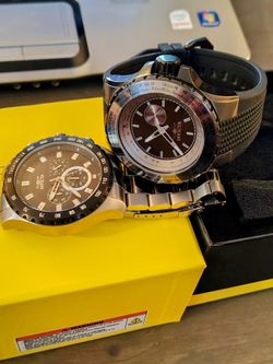 $130 FOR BOTH MEN'S INVICTA WATCHES