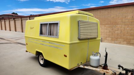 1972 Hunter Compact Jr Vintage Fiberglass Camper — Clean Title