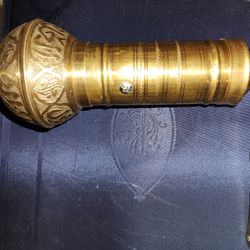 Vintage Brass Coffee Grinder Mill