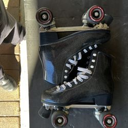 Impala Roller skates Sidewalk Size 11 Blue Sparkling 