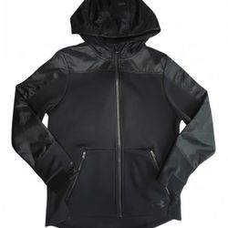 Under Armour Boys ColdGear Swacket – Black – Youth Medium (8-10) – NWOT