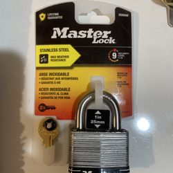 Master Lock Padlock 1 Inch 5SSKAD