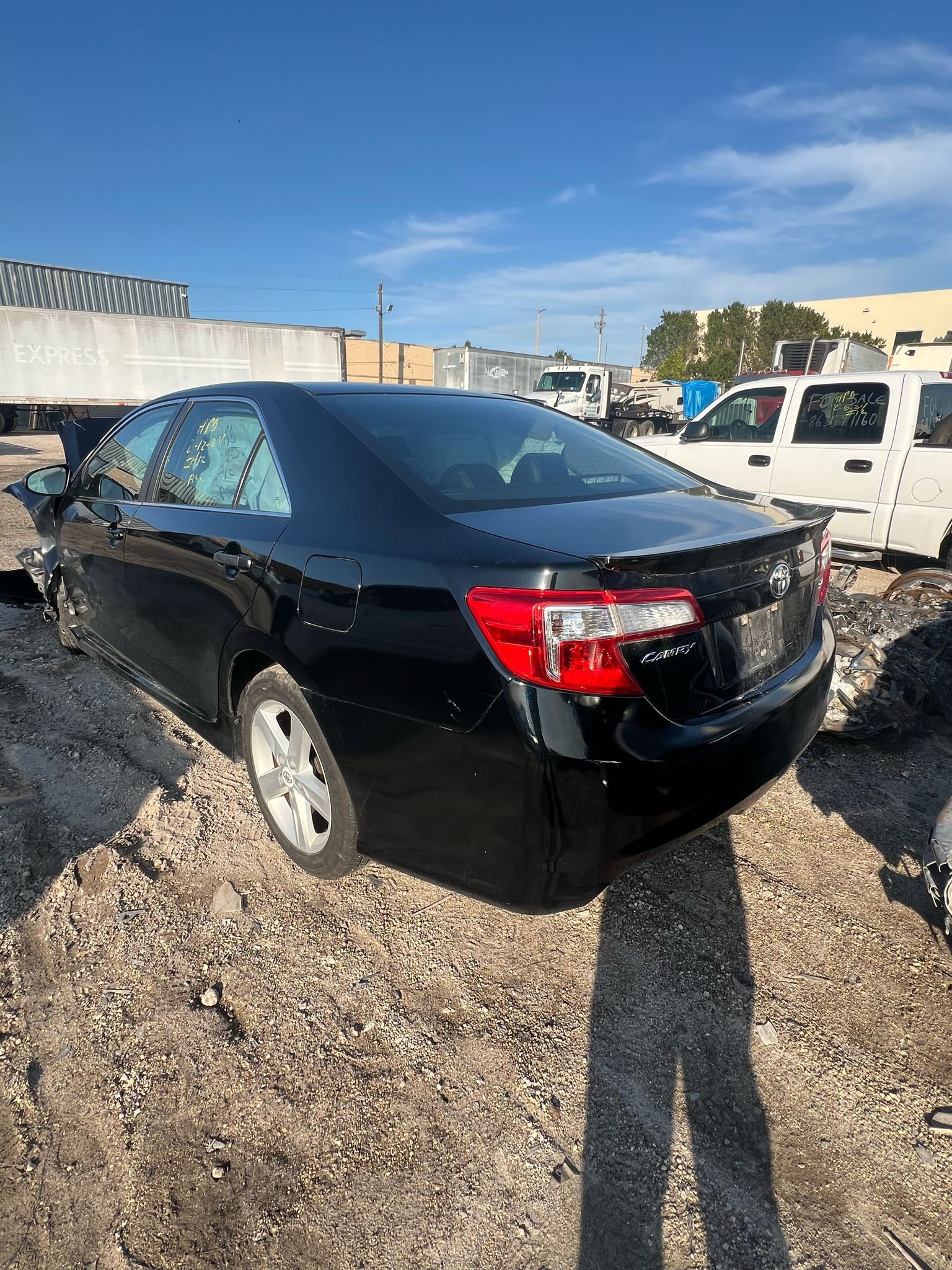 2014 toyota camry parts engine transmission doors radio cluster axel suspension rims fenders tail