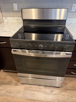 GE Stainless Steel Electric Range