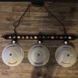 Budweiser pool table light/ Bar Light 