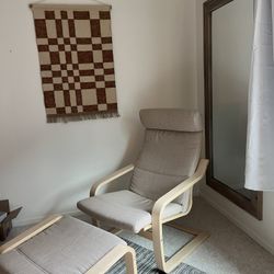 Birchwood Poang Chair