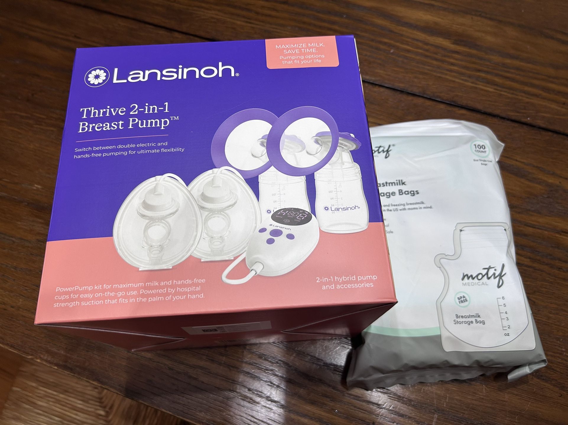 New Lansinoh Pump