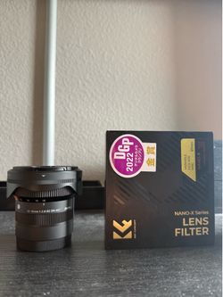 Sony E-Mount Sigma 10-18 f2.8 with VND