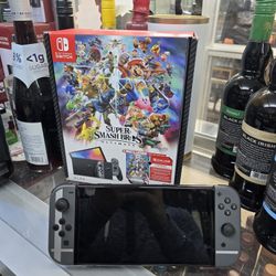 Nintendo Switch OLED Smash Bros Edition (Good Condition)
