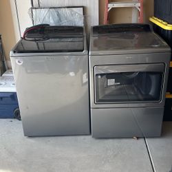 Washer And Electric Dryer 