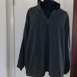 Faded Glory gray poncho pullover windbreaker size 3XL