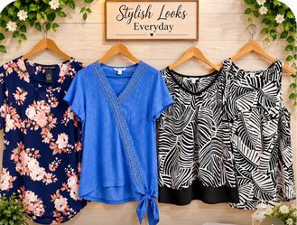Women's Tops Bundle – Set of 4