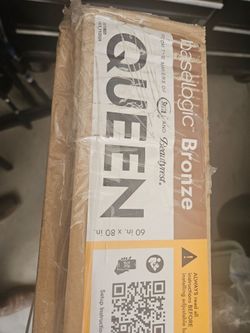 Baselogic bronze adjustable queen bed frame