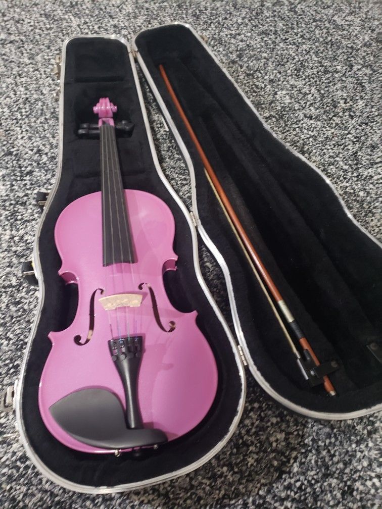 Full Size Purple Violin