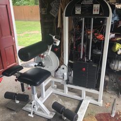 Ab & Back Machine Commercial Grade