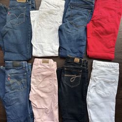 Girls Jeans, 8-10Y   $5 for each   