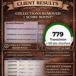 Second Chance Fix Your Credit & Boost Credit Score 