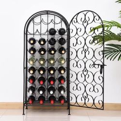 Iron Wine Rack