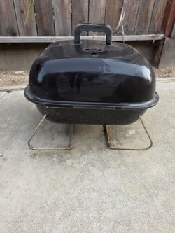 Portable BBQ pit