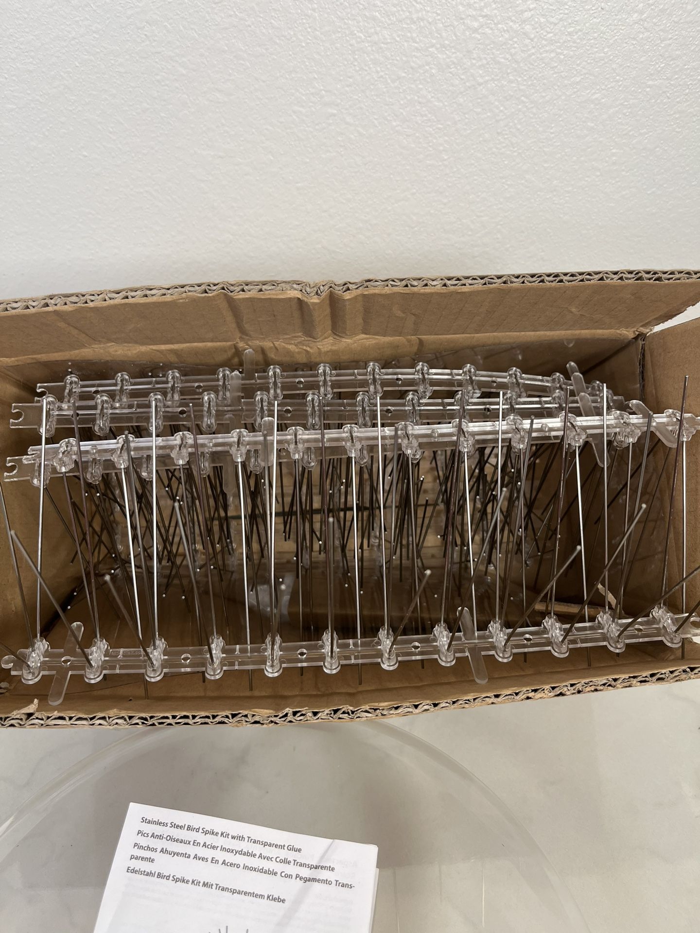 Stainless Steel Birds By Kit With Transparent Glue