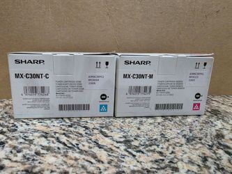 2 Sharp Toner Cartridges