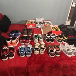 Nike Dunks And Jordan 1