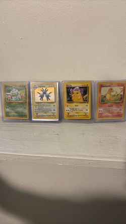 Vintage Pokemon cards