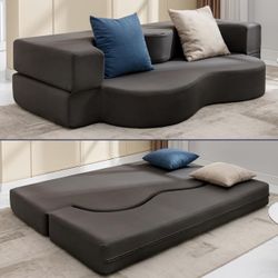 Queen Size convertible, foldable, futon sofa