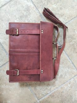 Brand new leather briefcase