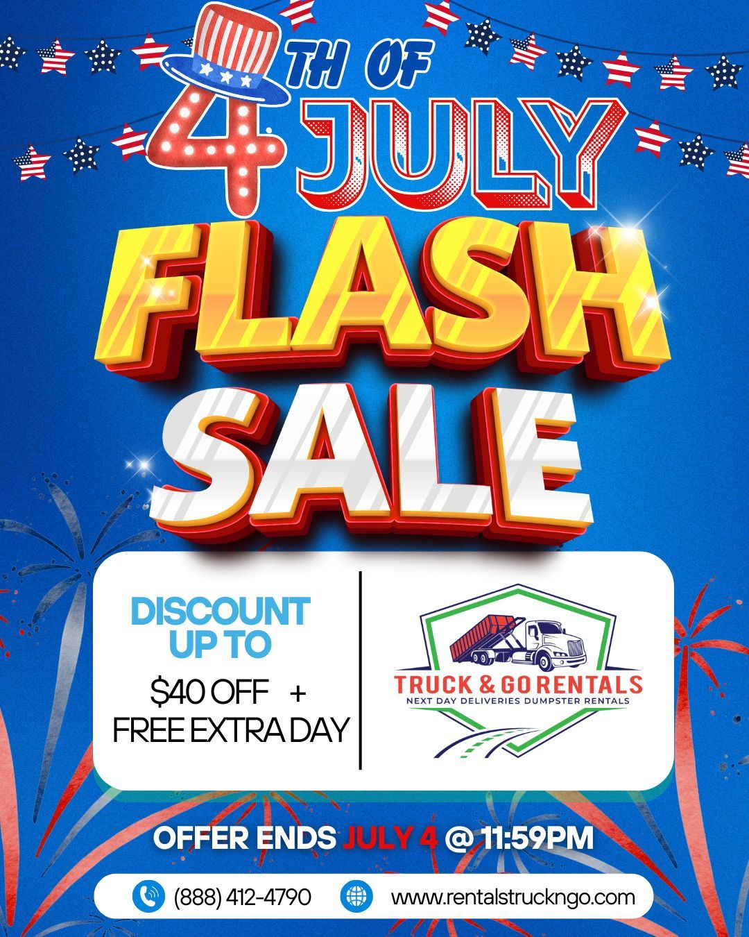 First-Time Customers Get a 35-Yard Bin for 40% OFF! Call Now! Don't Miss This Huge Savings!