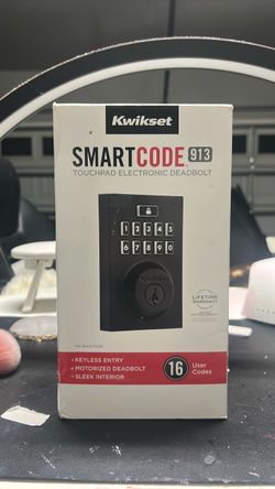 KWIKSET smartcode 913 touchpad electronic dead bolt