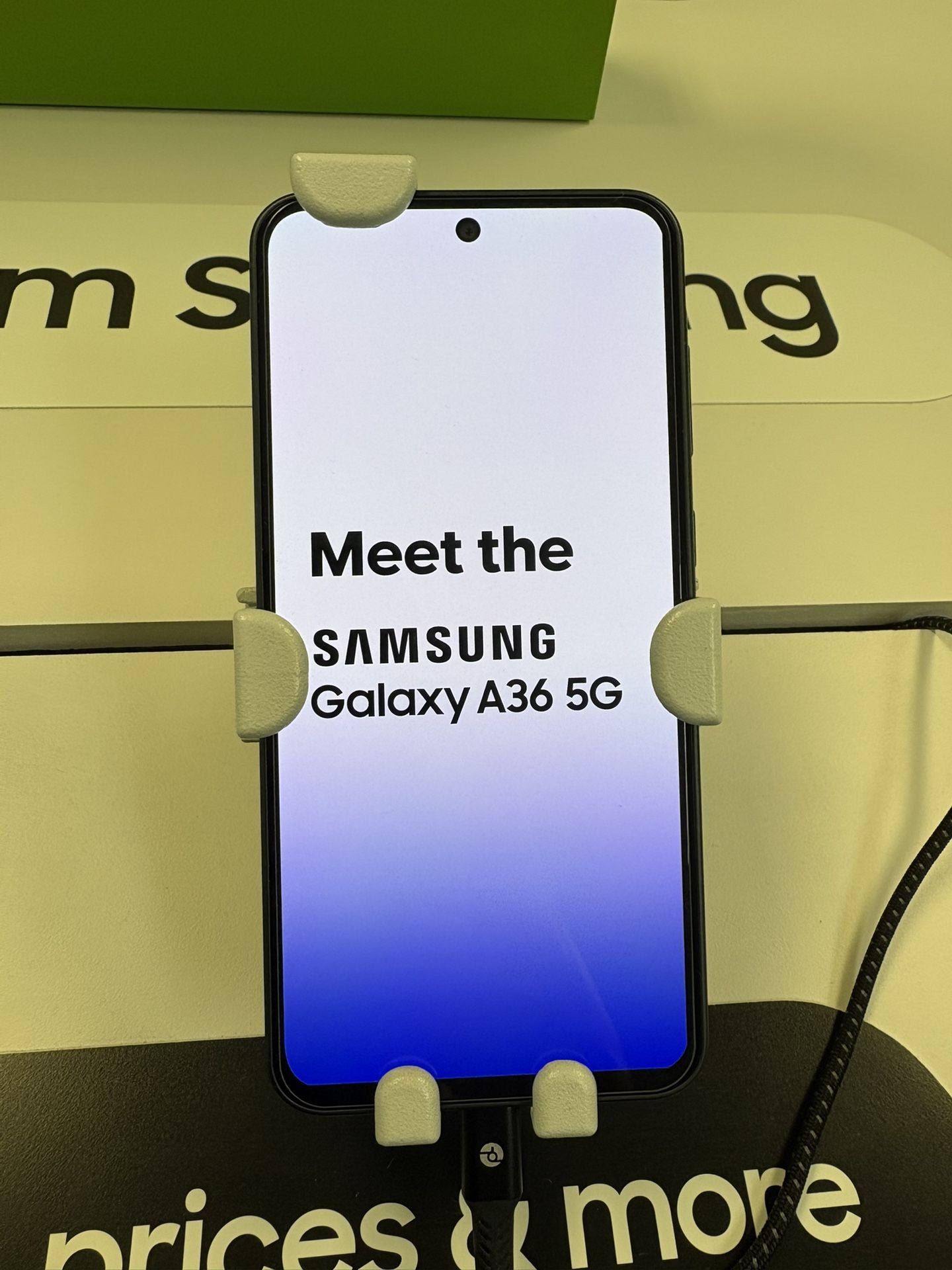 Brand new Samsung Galaxy A36 here at Cricket!! 525 Hampton Pointe Ste D, Hillsborough, NC 27278