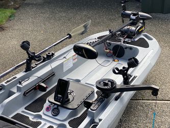 Ascend 133X Recreational Kayak-“Fully rigged Fishing Kayak” for