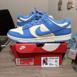 Size 13 - Nike Dunk Low Retro University Blue Coconut Milk 2024