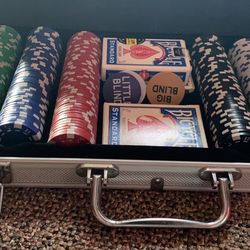 Authentic Las Vegas Poker Set