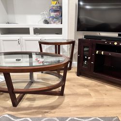 Coffee table and side tables