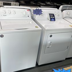 Whirlpool Set washer 3.8 cu ft and dryer 7 cu ft