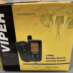 Viper 5305V two-way remote start security system (car alarm)