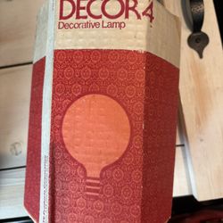 Decorative Bulb. 150 watt. White round bulb. Vintage 