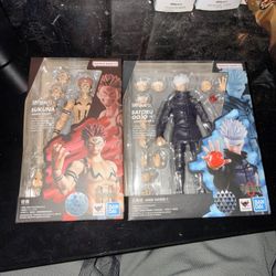 Sh Figuarts Sukuna And Gojo (prices In Description)