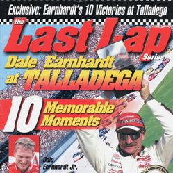 Dale Earnhardt at Talladega Last Lap Collectible Magazine 