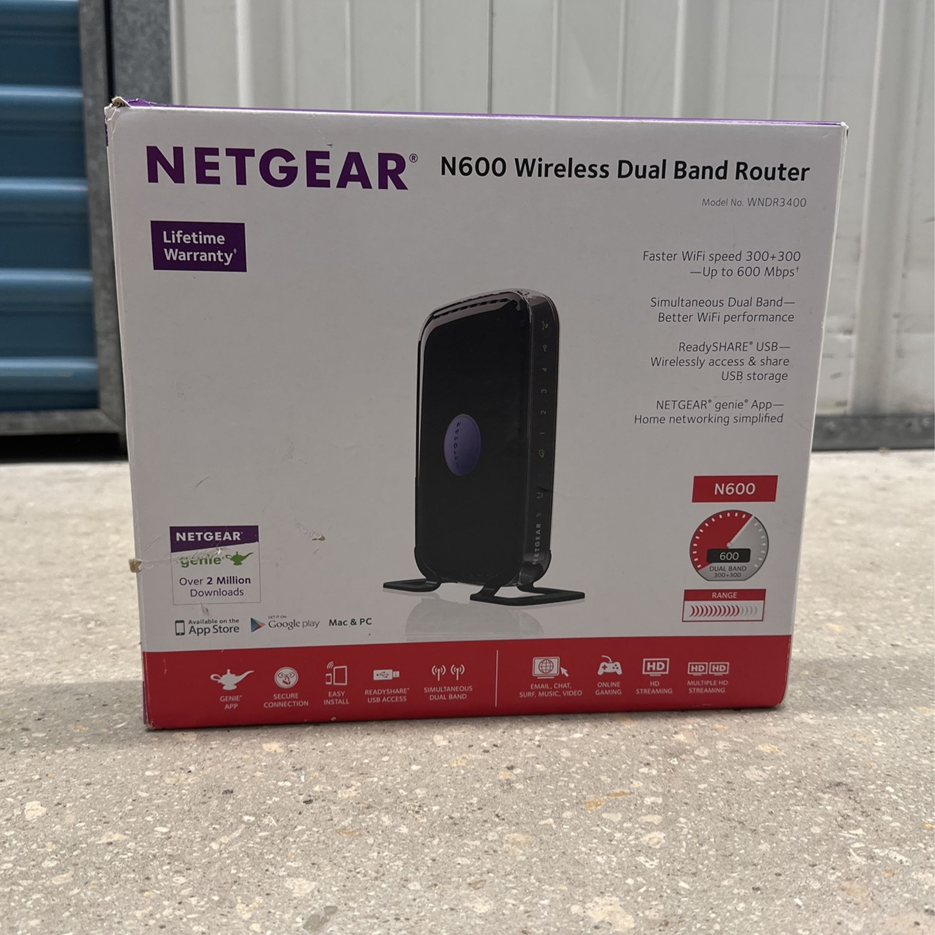 Netgear N600 Wireless Dual Band Router