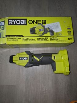 Ryobi 18v pex tubing clamp tool