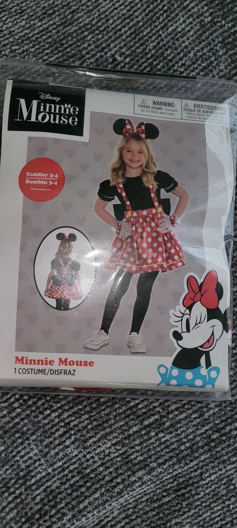 TODDLER MINNIE MOUSE COSTUME