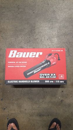 Bauer Electric Handheld Blower