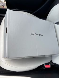 Balenciaga Track Black and White Sock